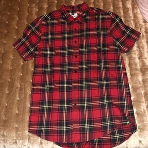 Topman button up flannel